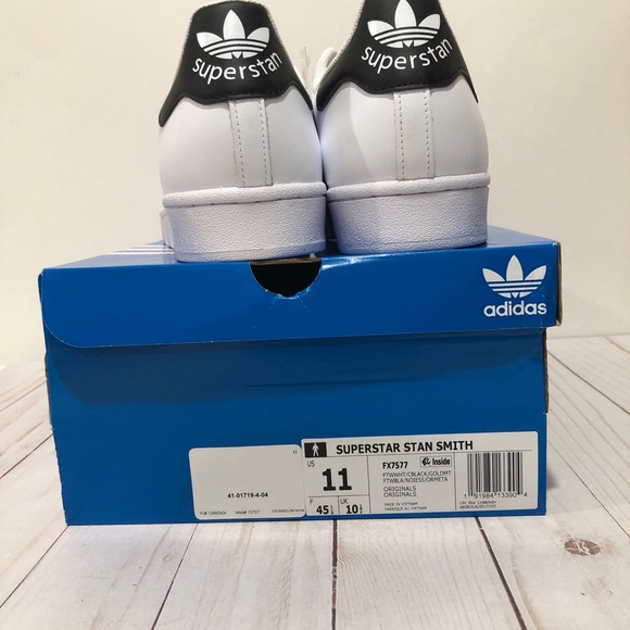 🔴SOLD🔴Adidas SuperStar Stan Smith White/Black - Picture 12 of 13
